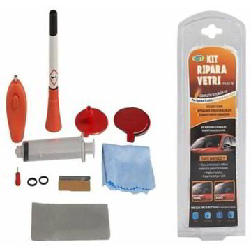 Kit Riparazione Con Resina UV Cristallo 30ml + Torcia LED UV - Per